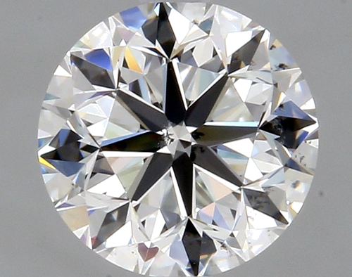 1.51 carat F-SI1 Very Good cut Natūralus Round Deimantas (1)