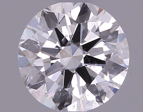 0.5 carat G-SI2 Excellent cut Natūralus Round Deimantas (1)