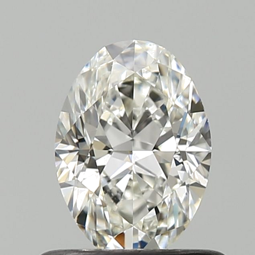 0.6 carat H-VVS2 Natūralus Oval Deimantas (1)