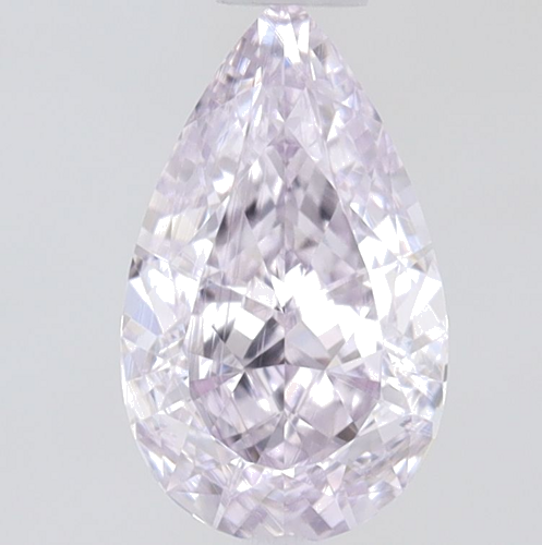 0.45 carat Fancy Pinkish Purple-VS1 Natūralus Pear Deimantas (1)