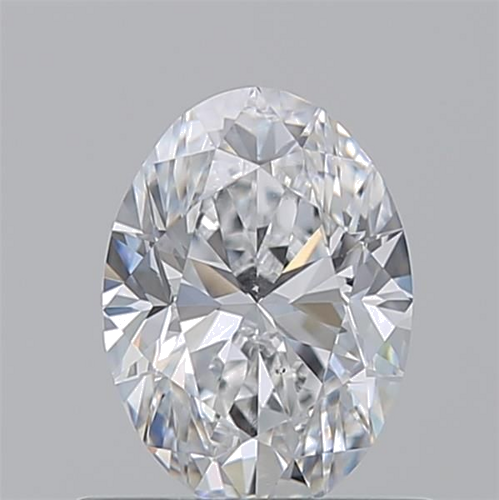 0.7 carat D-VS2 Natūralus Oval Deimantas (1)