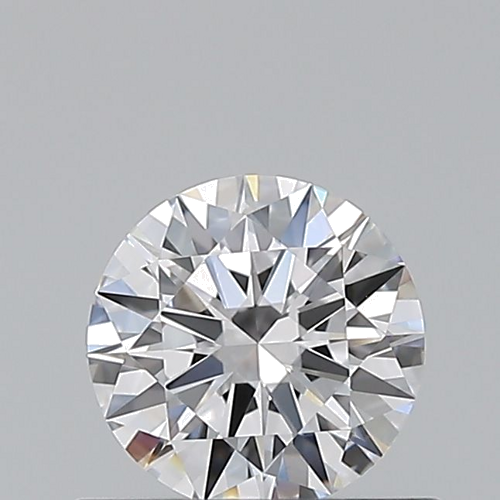 0.54 carat D-VVS2 Excellent cut Natūralus Round Deimantas (1)