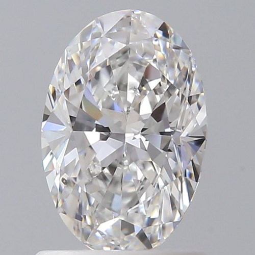 1.0 carat E-SI1 Natūralus Oval Deimantas (1)