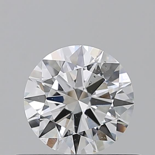 0.5 carat F-SI1 Excellent cut Natūralus Round Deimantas (1)