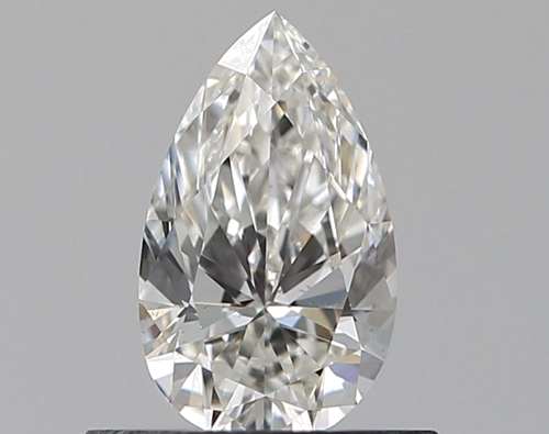 0.5 carat H-SI1 Natūralus Pear Deimantas (1)
