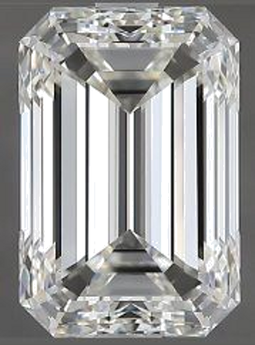 3.01 carat I-VVS1 Natūralus Emerald Deimantas (1)