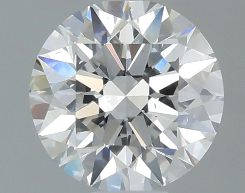 0.42 carat F-SI1 Excellent cut Natūralus Round Deimantas (1)