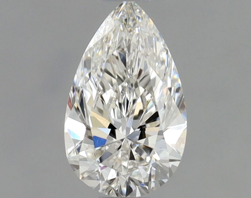 0.54 carat G-VVS2 Natūralus Pear Deimantas (1)