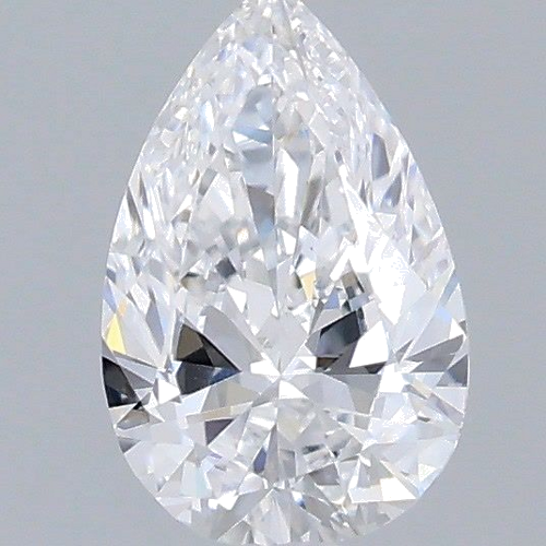 0.31 carat D-VS1 Natūralus Pear Deimantas (1)