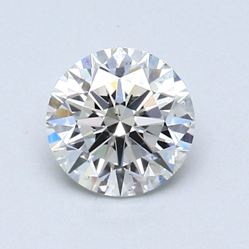 0.72 carat H-SI1 Very Good cut Natūralus Round Deimantas (1)