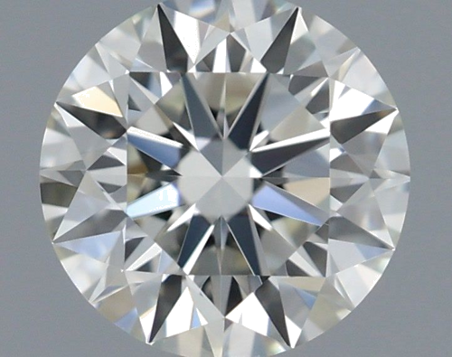 0.52 carat J-VVS2 Excellent cut Natūralus Round Deimantas (1)