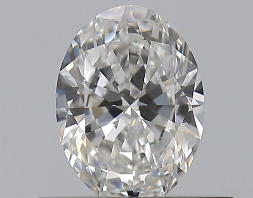 0.43 carat F-VVS1 Natūralus Oval Deimantas (1)