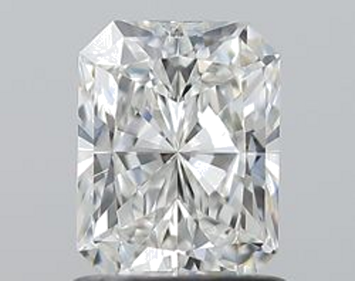 1.03 carat H-VS2 Natūralus Radiant Deimantas (1)