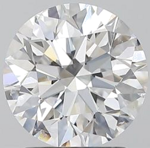 2.01 carat D-SI2 Excellent cut Natūralus Round Deimantas (1)