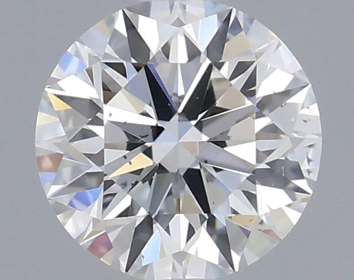 0.6 carat F-SI1 Excellent cut Natūralus Round Deimantas (1)
