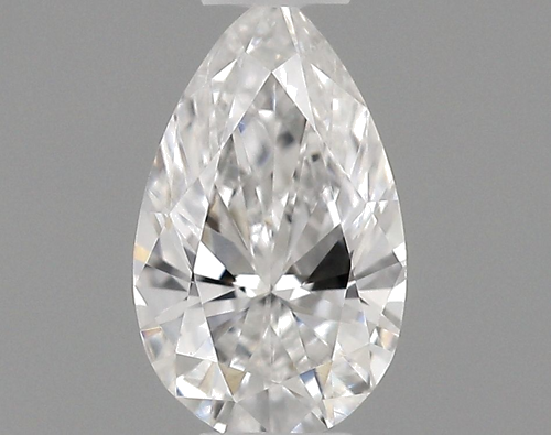 0.23 carat E-VVS2 Natūralus Pear Deimantas (1)
