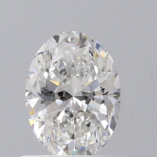 0.6 carat E-VS2 Natūralus Oval Deimantas (1)