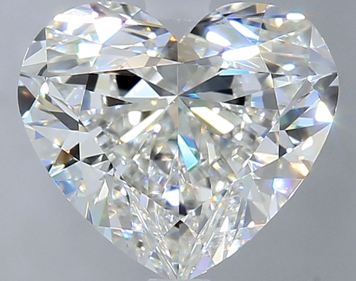 2.0 carat H-VS1 Natūralus Heart Deimantas (1)