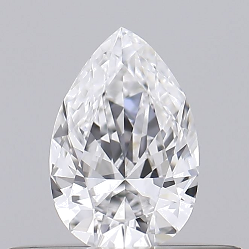 0.25 carat D-VS2 Natūralus Pear Deimantas (1)