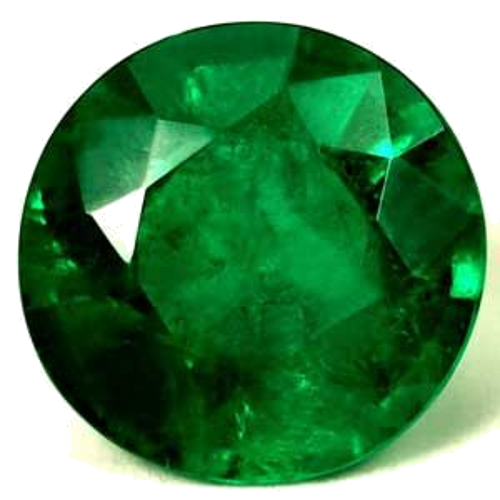 3.49 carat GREEN Round Smaragdas (1)