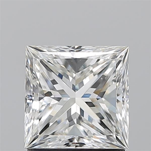 1.5 carat H-SI1 Natūralus Princess Deimantas (1)