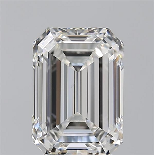 3.2 carat G-VS2 Natūralus Emerald Deimantas (1)