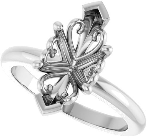 Sužadėtuvių Žiedas „Solitaire“ 950 Platinos Marquise 13mm x 6.5mm (5)