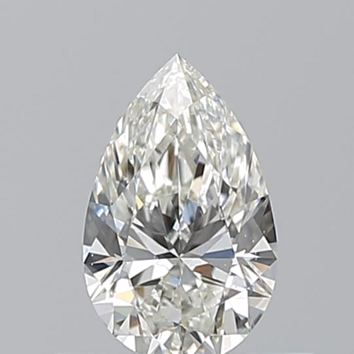 0.52 carat I-VS2 Natūralus Pear Deimantas (1)