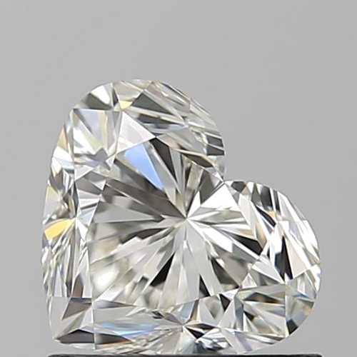 1.02 carat K-VVS1 Natūralus Heart Deimantas (1)