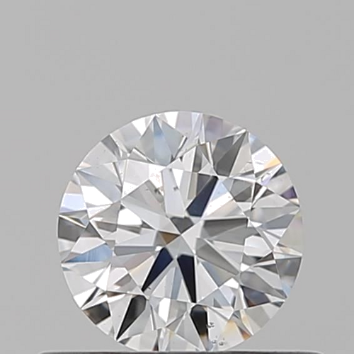0.5 carat F-SI1 Excellent cut Natūralus Round Deimantas (1)