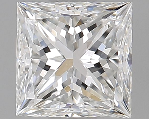 0.54 carat F-VVS1 Natūralus Princess Deimantas (1)