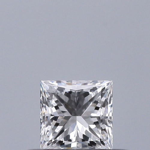 0.3 carat D-VVS1 Natūralus Princess Deimantas (1)
