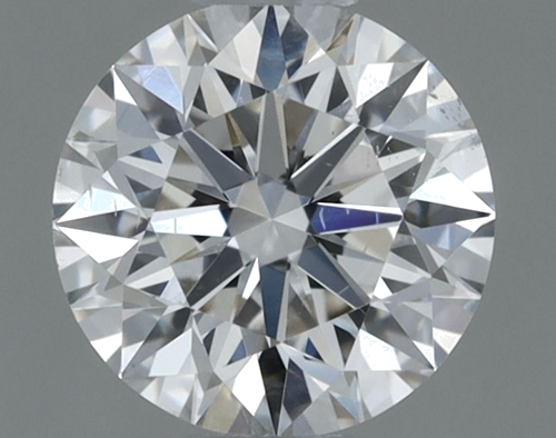 0.51 carat I-SI1 Excellent cut Natūralus Round Deimantas (1)