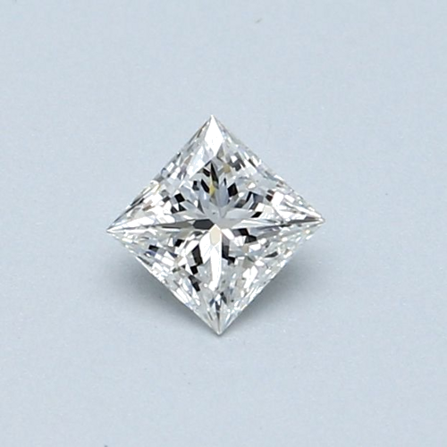 0.3 carat F-SI1 Natūralus Princess Deimantas (1)