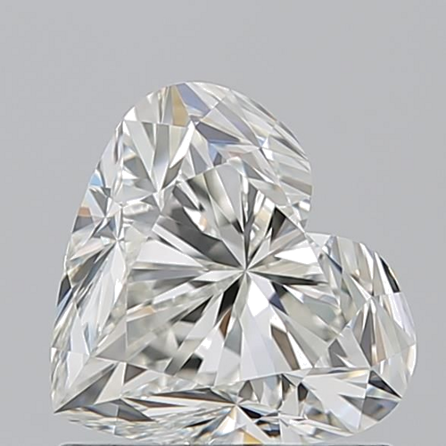 1.22 carat J-VVS2 Natūralus Heart Deimantas (1)