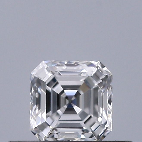 0.3 carat D-VVS1 Natūralus Asscher Deimantas (1)