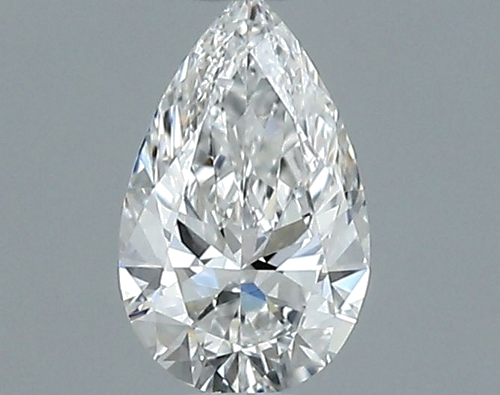 0.34 carat E-VVS1 Natūralus Pear Deimantas (1)