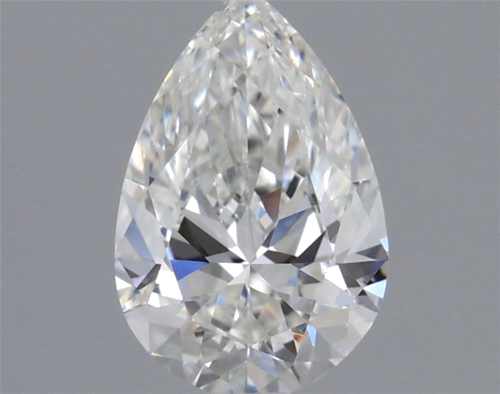 0.5 carat G-VS1 Natūralus Pear Deimantas (1)