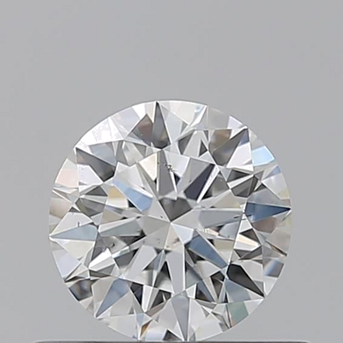0.52 carat G-SI1 Excellent cut Natūralus Round Deimantas (1)