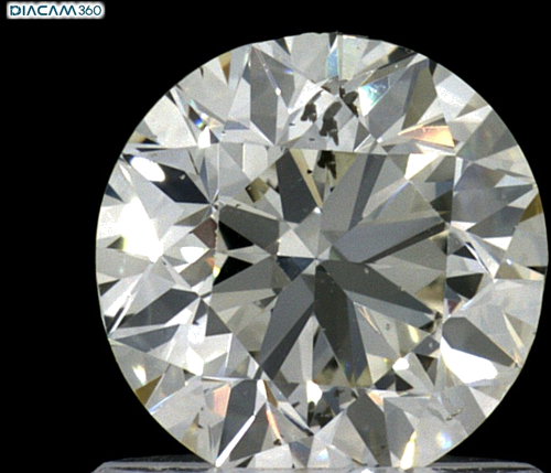 1.0 carat K-SI2 Very Good cut Natūralus Round Deimantas (1)