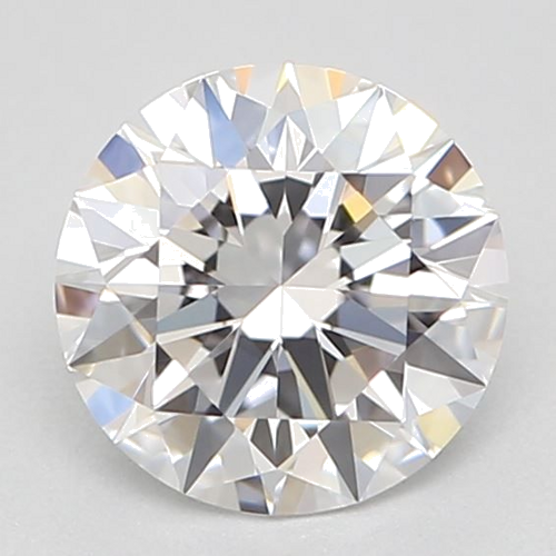 0.53 carat D-VVS1 Excellent cut Natūralus Round Deimantas (1)