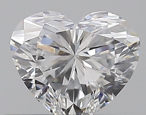 0.36 carat D-VS1 Natūralus Heart Deimantas (1)