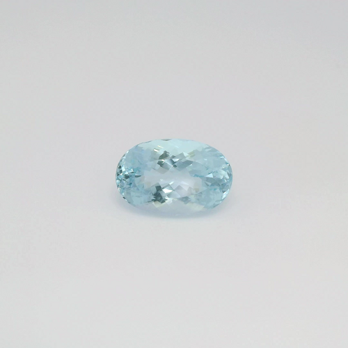 7.68 carat BLUE Oval Aquamarine (1)