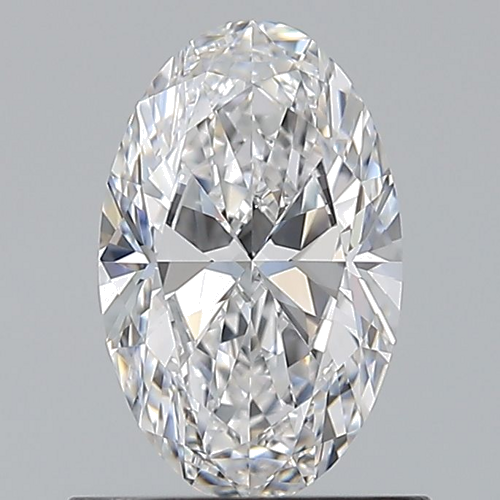 0.72 carat D-VVS1 Natūralus Oval Deimantas (1)