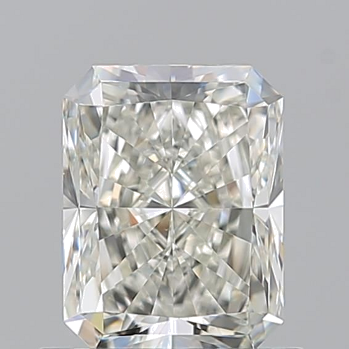 1.02 carat J-VVS1 Natūralus Radiant Deimantas (1)