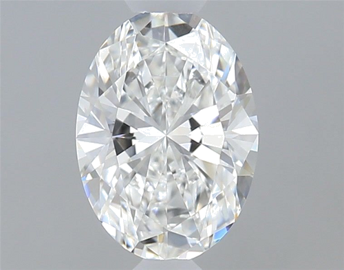0.5 carat F-VVS1 Natūralus Oval Deimantas (1)