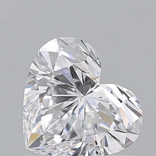 1.01 carat D-SI1 Natūralus Heart Deimantas (1)