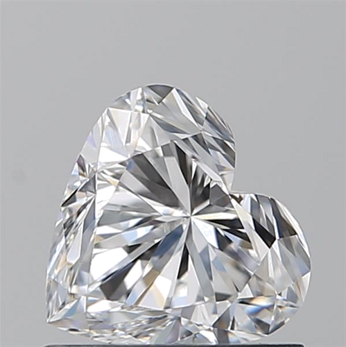 0.9 carat D-VS1 Natūralus Heart Deimantas (1)