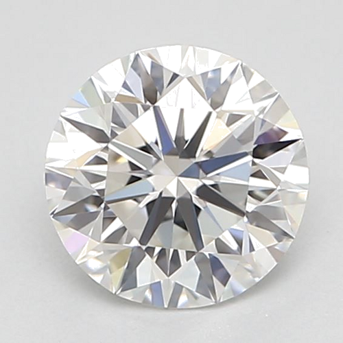 0.5 carat F-VVS1 Excellent cut Natūralus Round Deimantas (1)