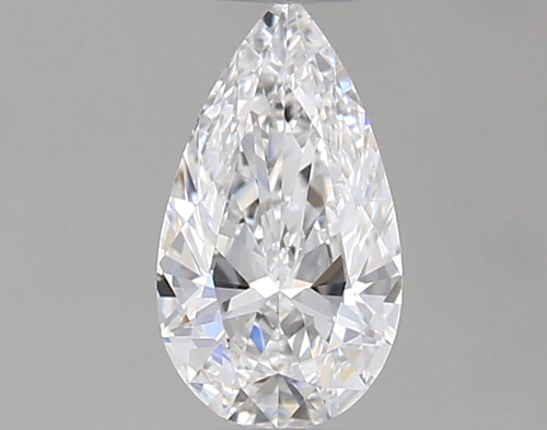 0.34 carat E-VVS1 Natūralus Pear Deimantas (1)